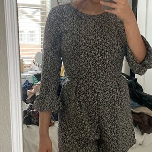 60’s Inspired Floral Romper